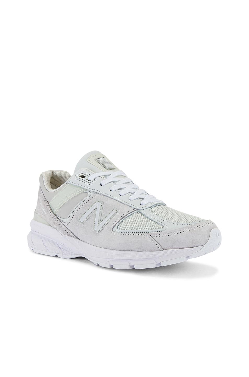 Junya Watanabe Suede New Balance M990 V5 in White for Men | Lyst