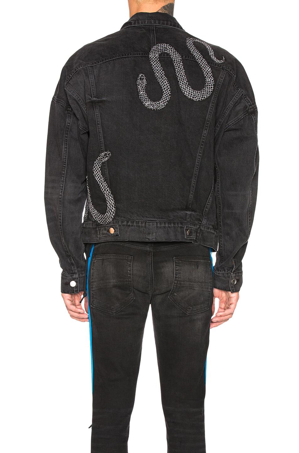 amiri snake jacket