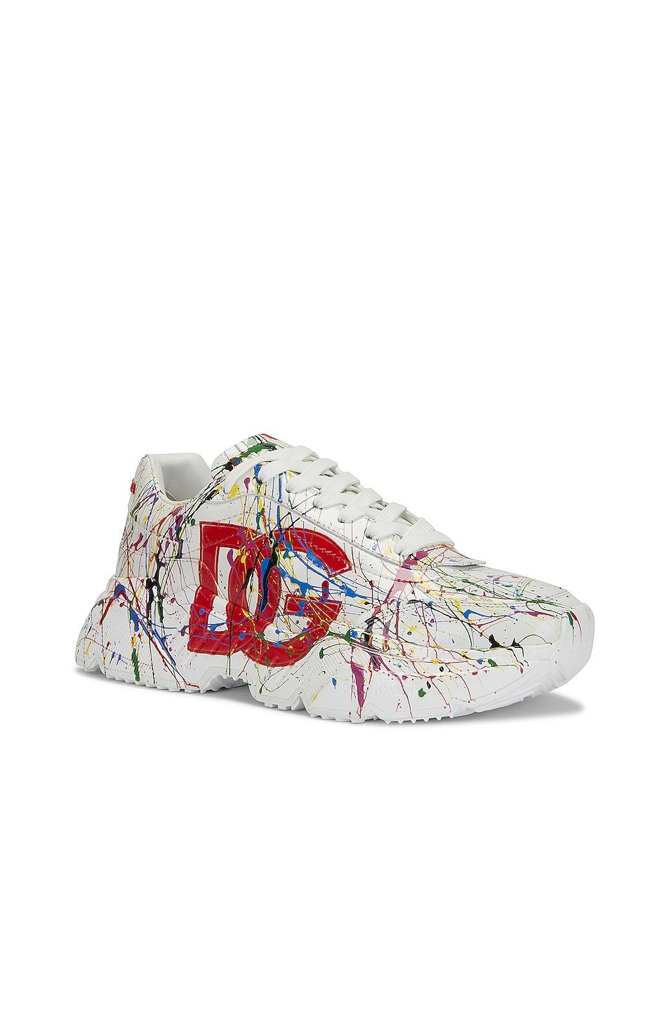 Dolce & Gabbana Paint Splatter Sneaker for Men