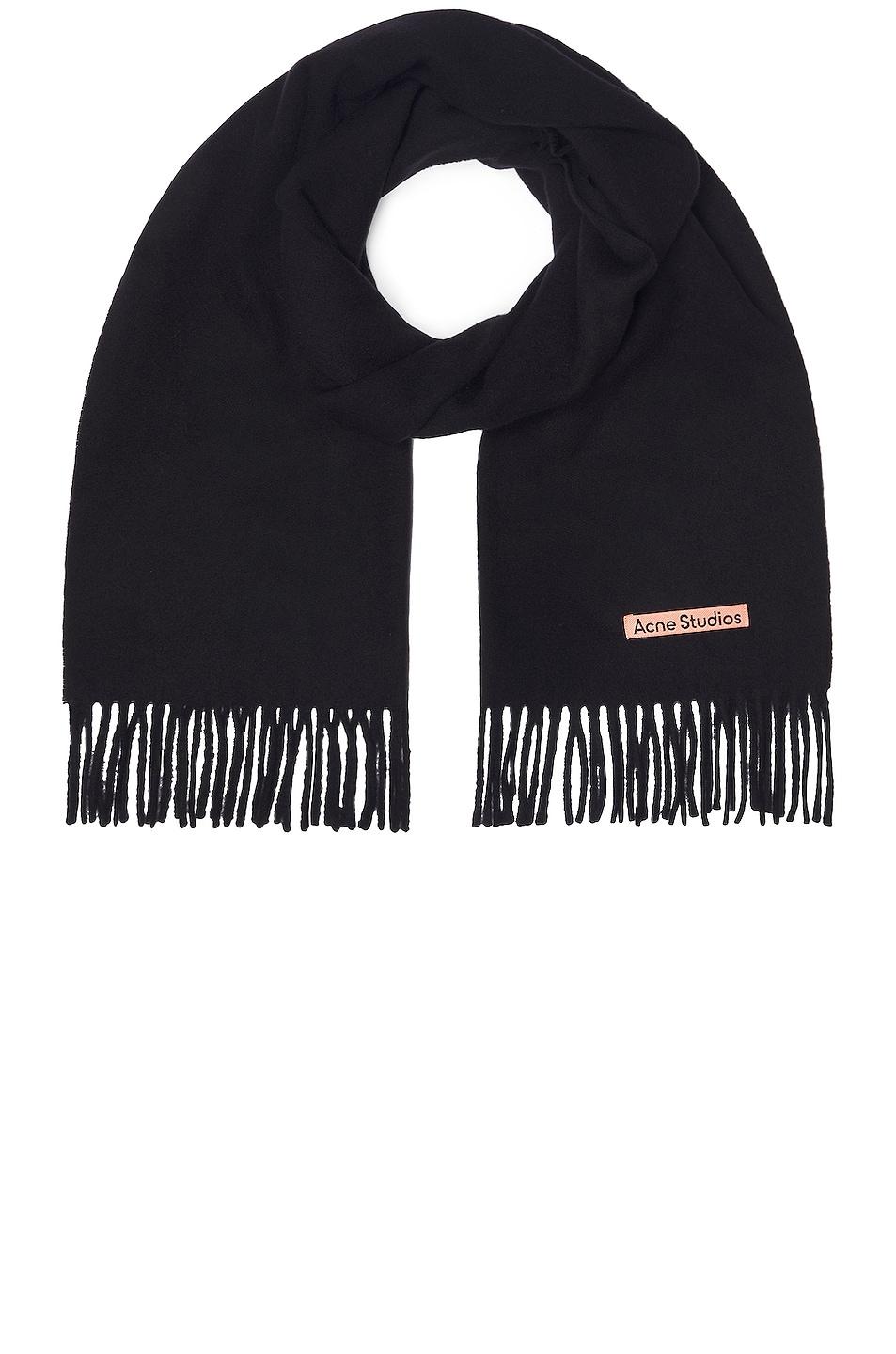 Acne Studios Wool Canada New Scarf in Chocolate Brown Melange for Men Mens Accessories Scarves and mufflers Brown 