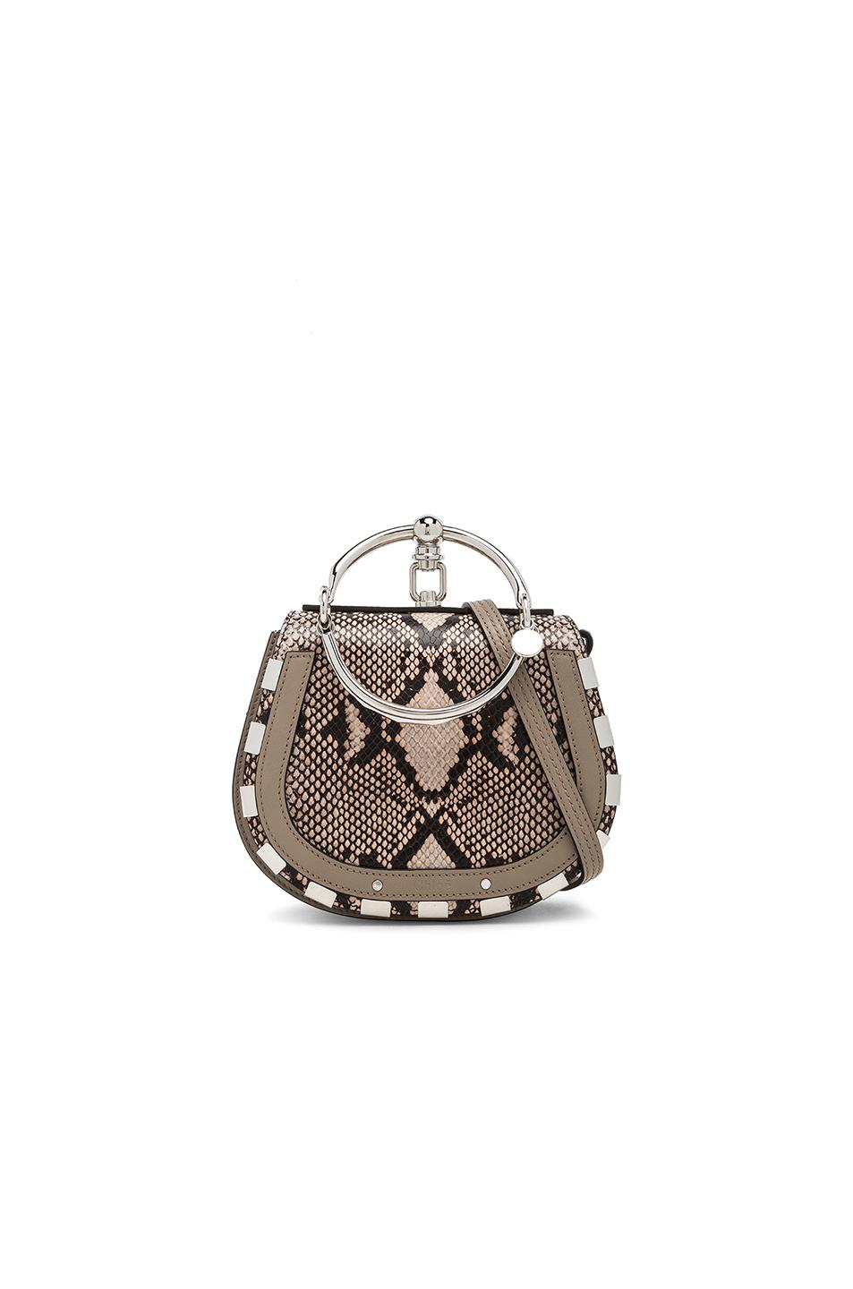 chloe snakeskin bag