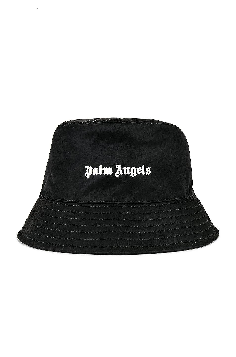 Palm Angels Men's Classic Logo Bucket Hat - Black - Hats