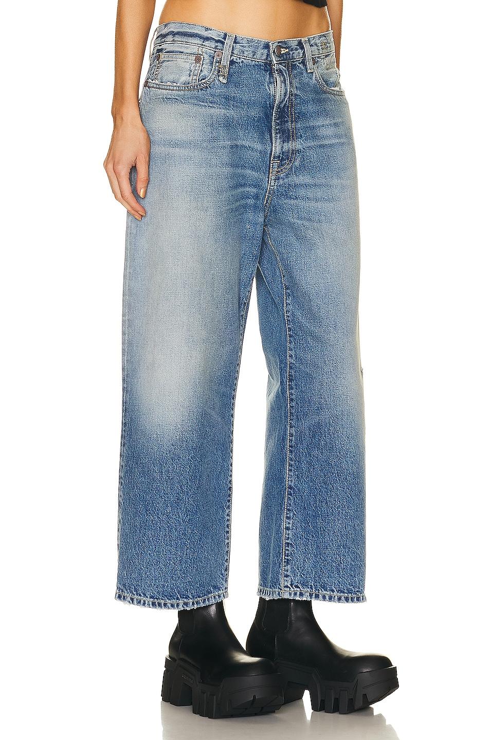 R13 Ankled D'arcy Jean in Blue | Lyst