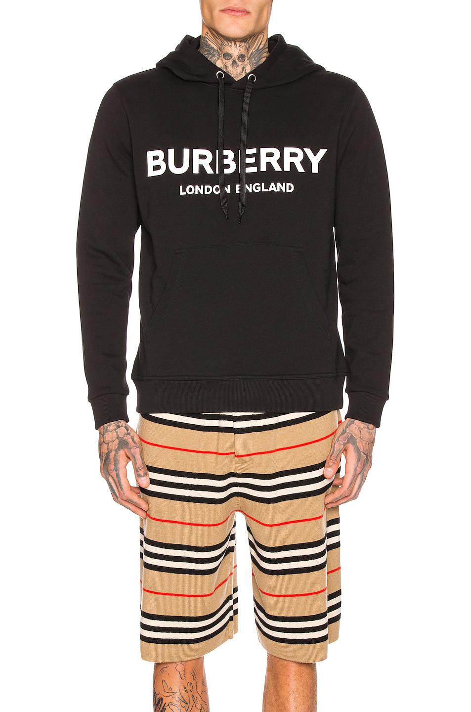 burberry graphic hoodie