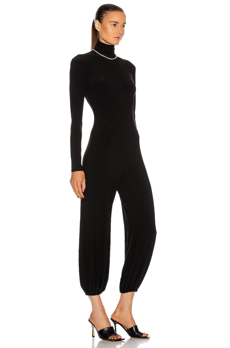 norma kamali turtleneck jumpsuit