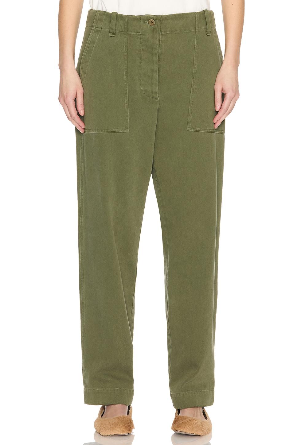 The Row Vendula Pant in Green | Lyst