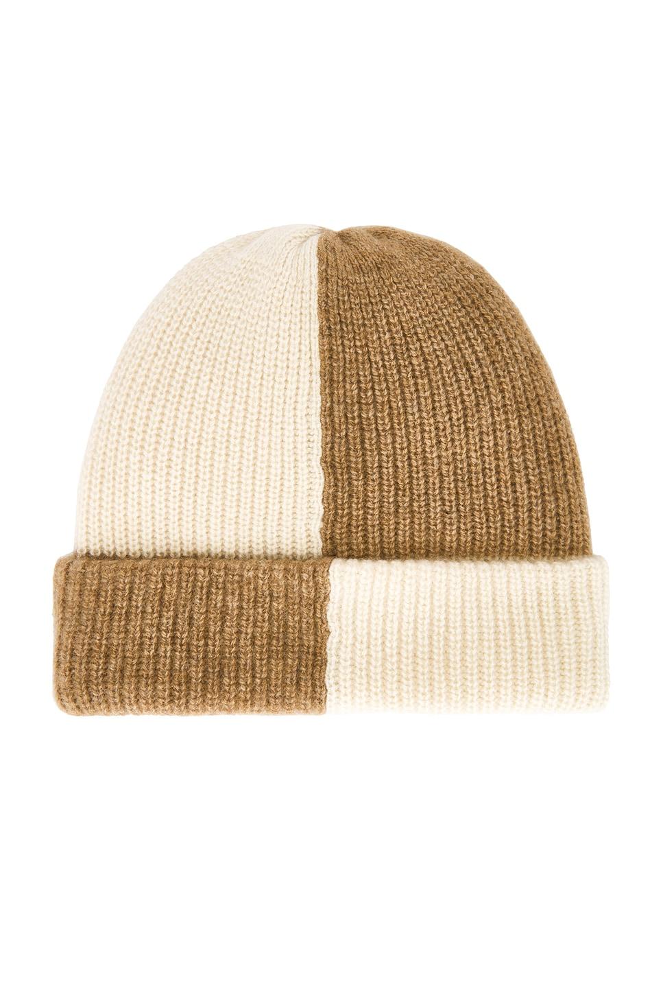NEW THE ELDER STATESMAN unisex watchman cashmere cap in beige the-elder-statesman-beige-  main image 4