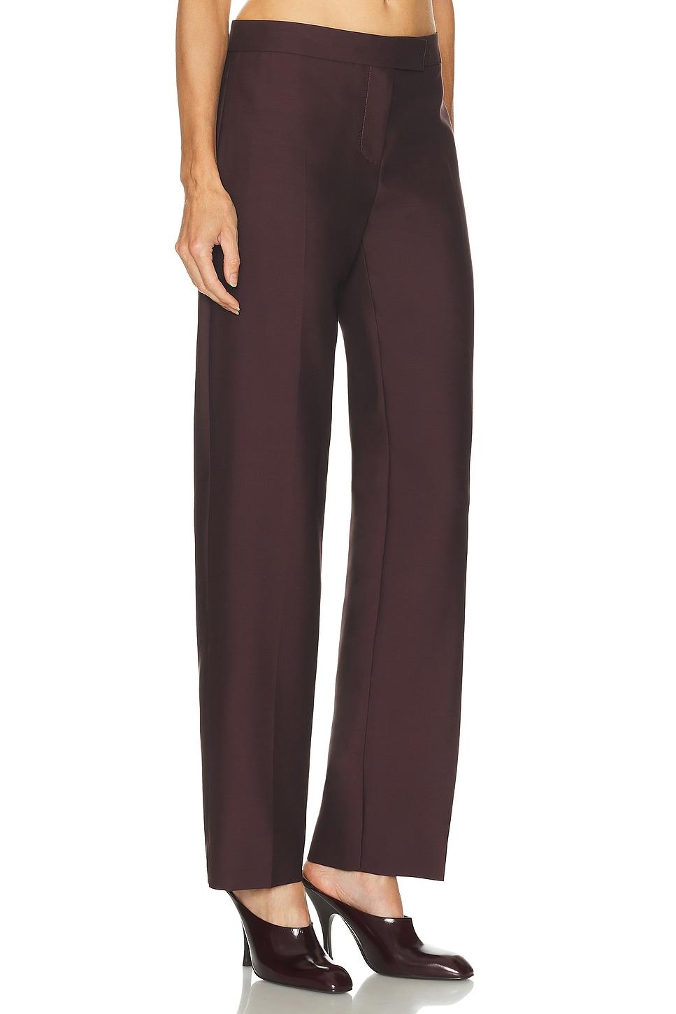 パンツ KHAITE Women Straight Pants 31454092 W4092950 Brown パンツ KHAITE Women Straight Pants 31454092 W4092950 Brown