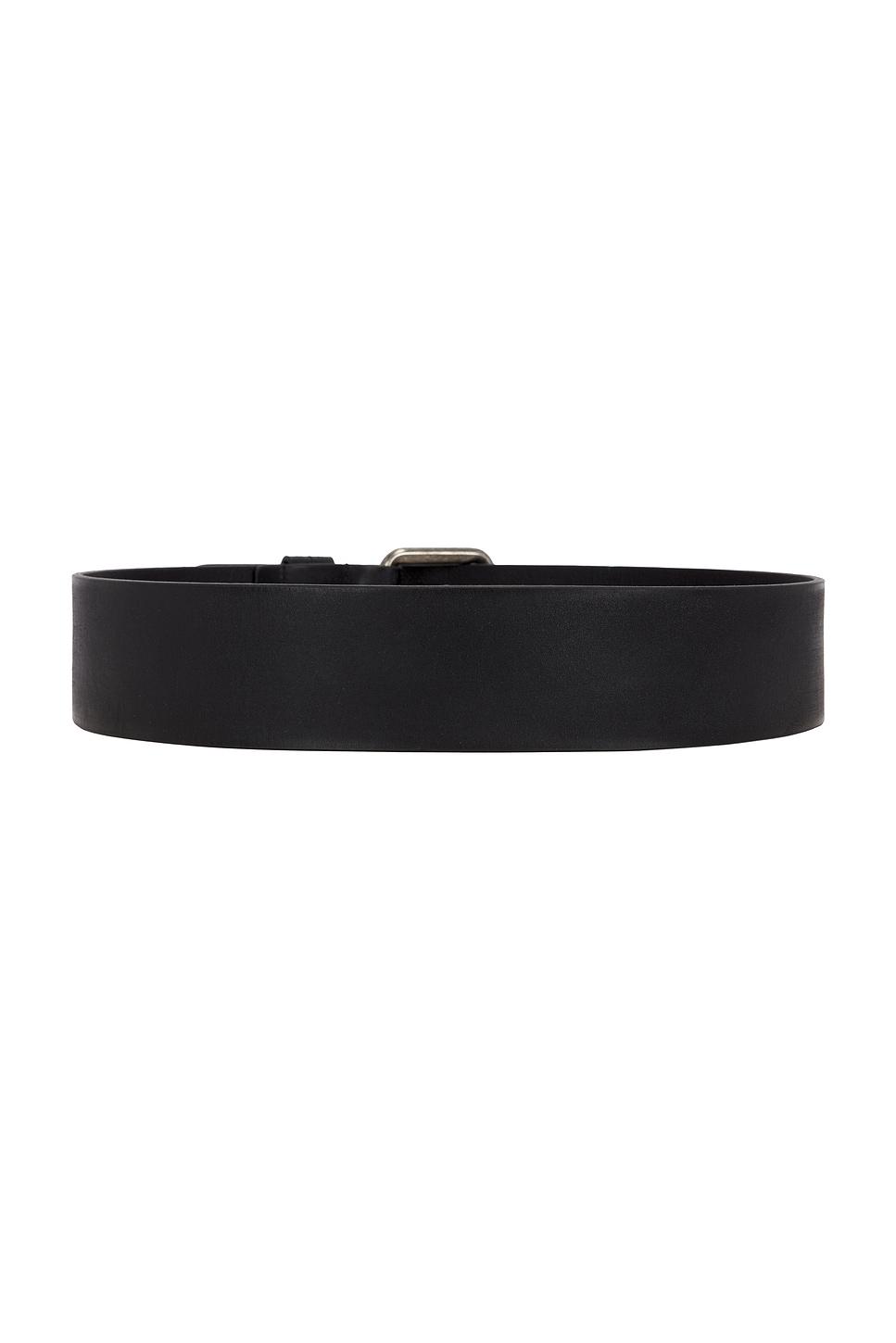 Saint Laurent 5Cm Ceinture Boucle Motorcycle Belt in Black for Men