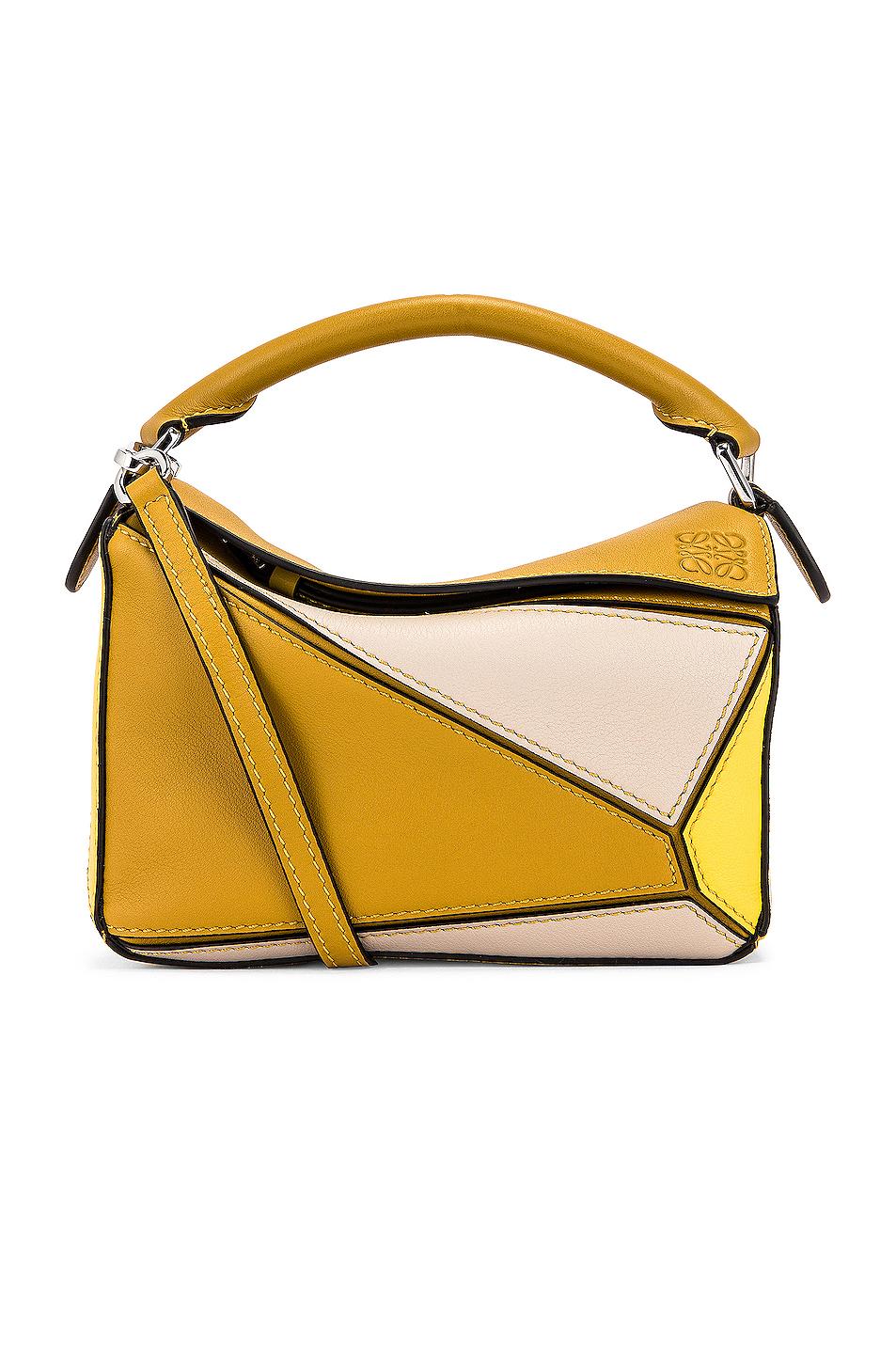 loewe mini puzzle yellow