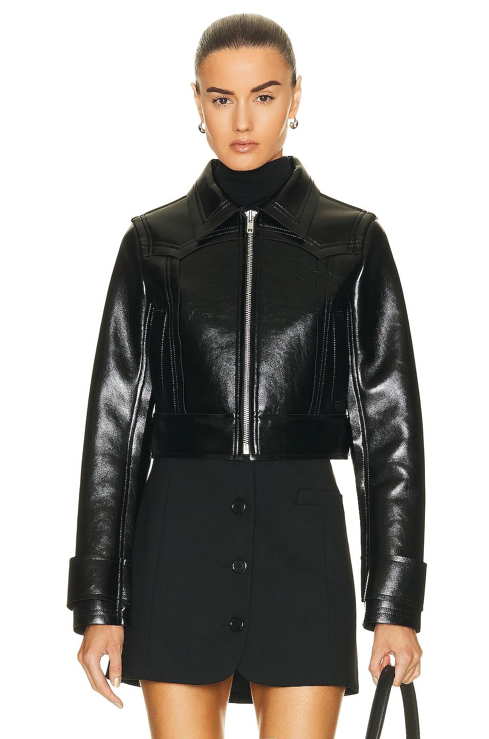 Stand Studio Quatro Faux Leather Jacket in Black Lyst