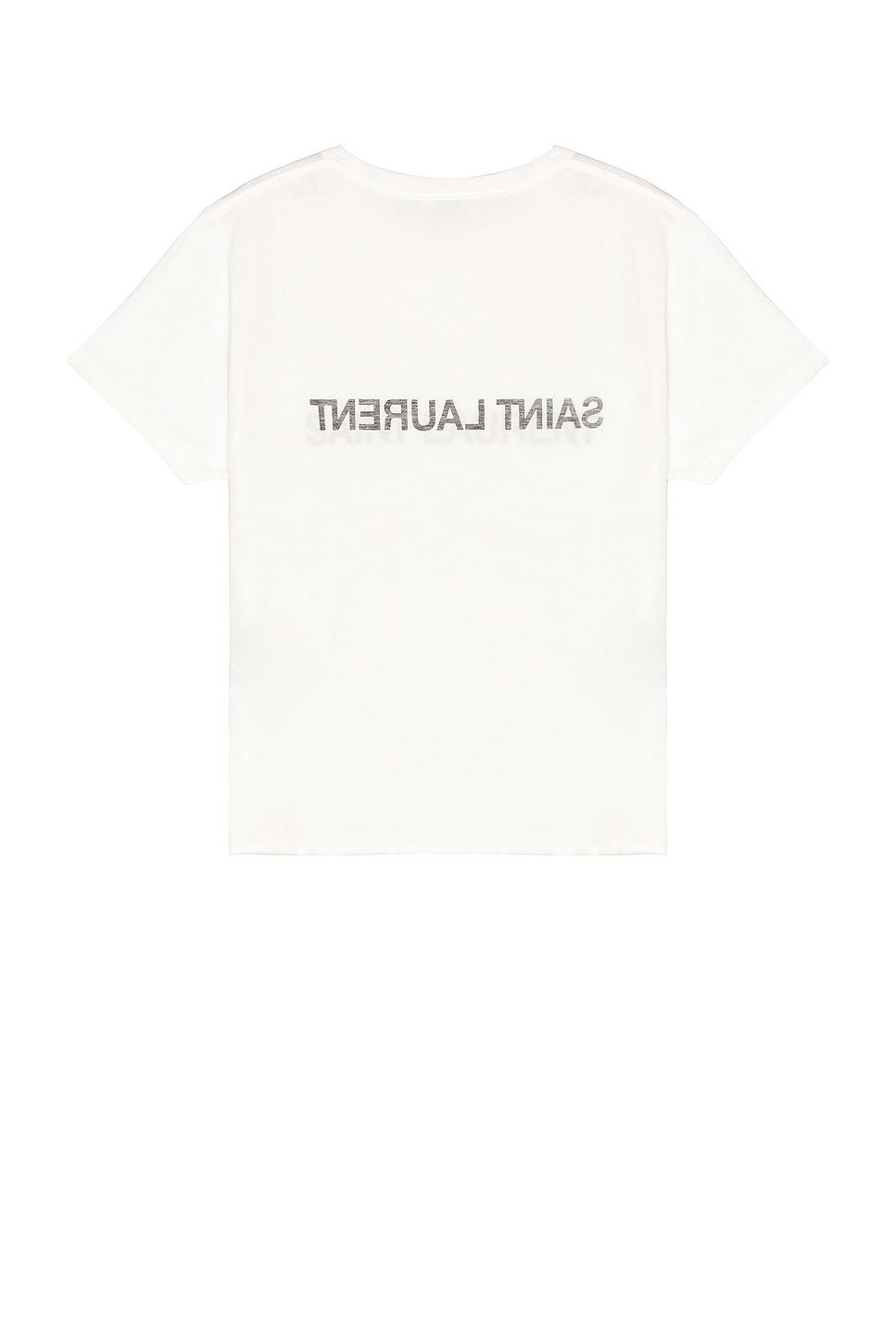Yves Saint Laurent ホワイト Tシャツ