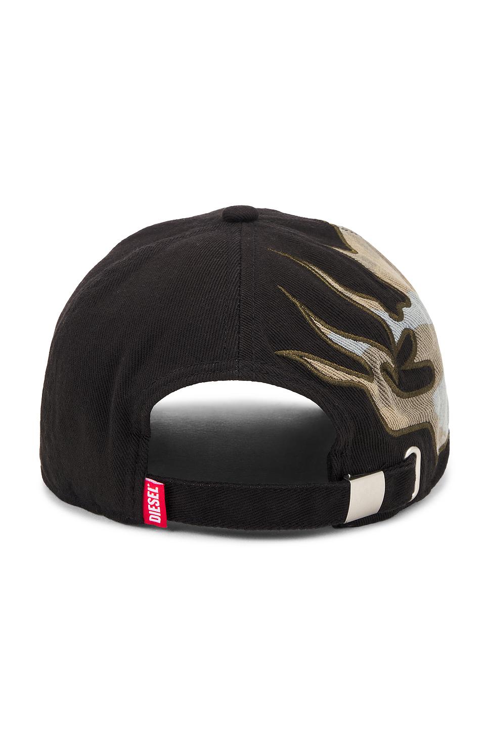 DIESEL Flame Cap in Black for Men | Lyst