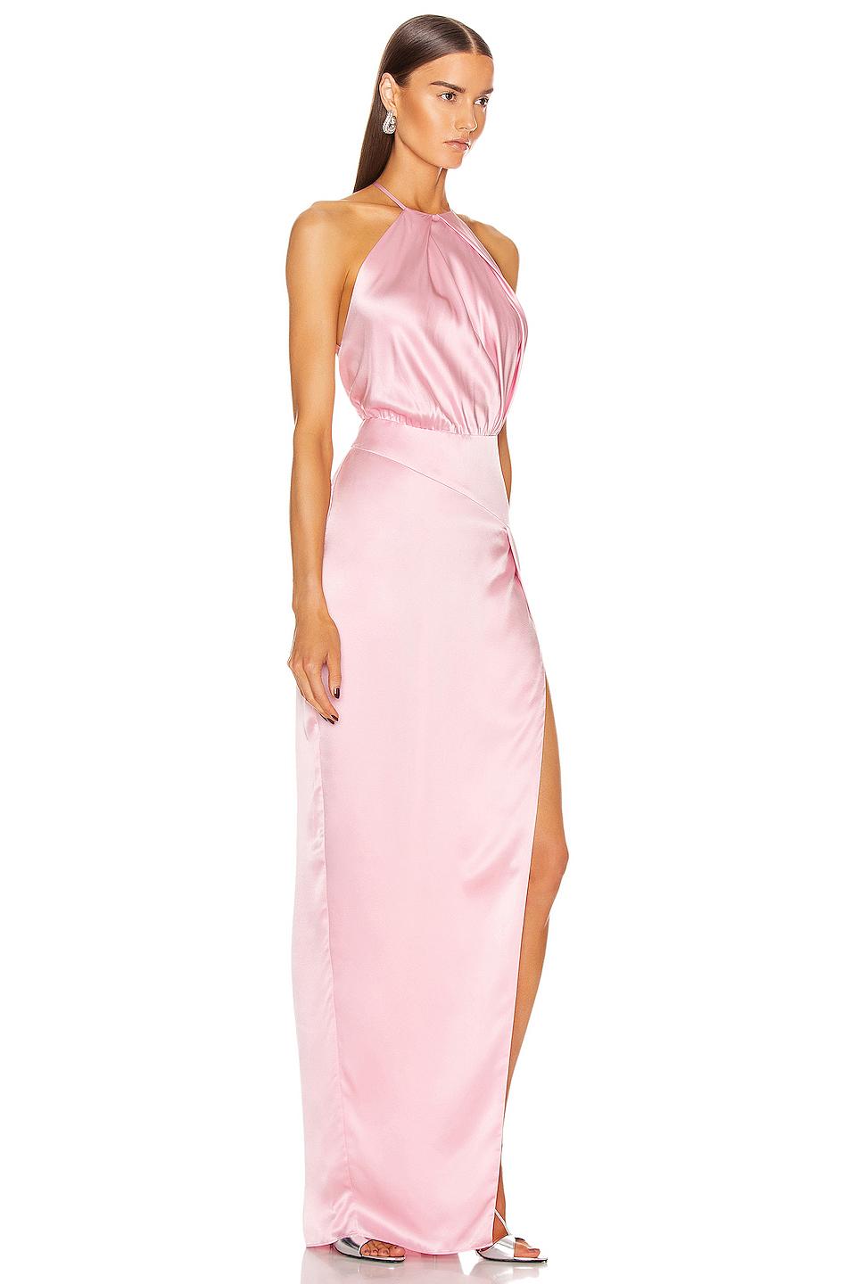 michelle mason halter dress