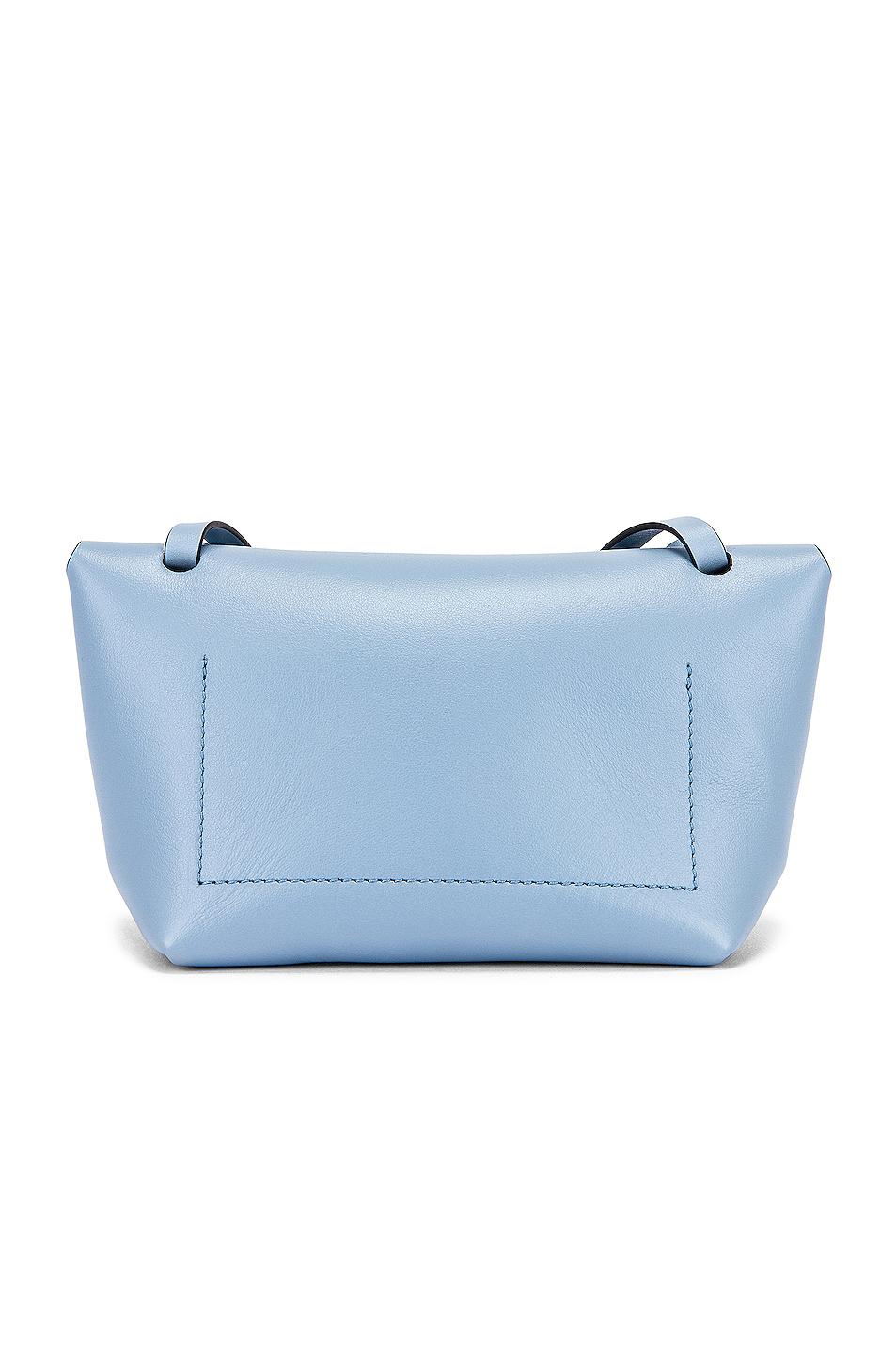 light blue mini bag