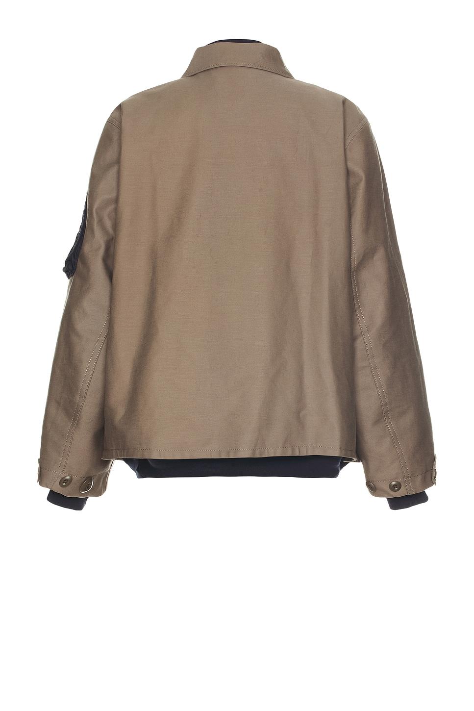 Sacai X Wtaps Cotton Back Satin Jacket in Brown for Men | Lyst Sacai X Wtaps Cotton Back Satin Jacket in Brown for Men | Lyst