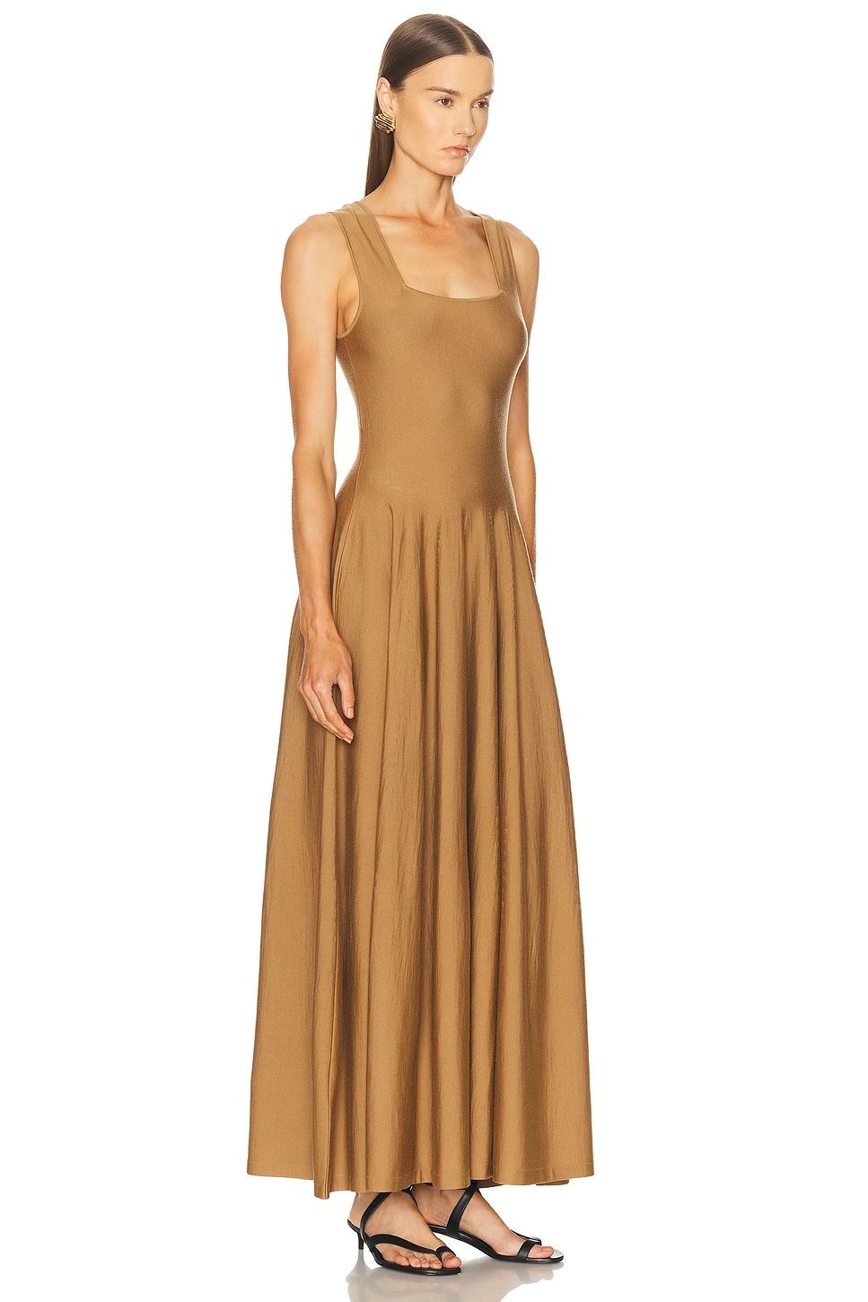 KHAITE Jodie Dress in Natural | Lyst