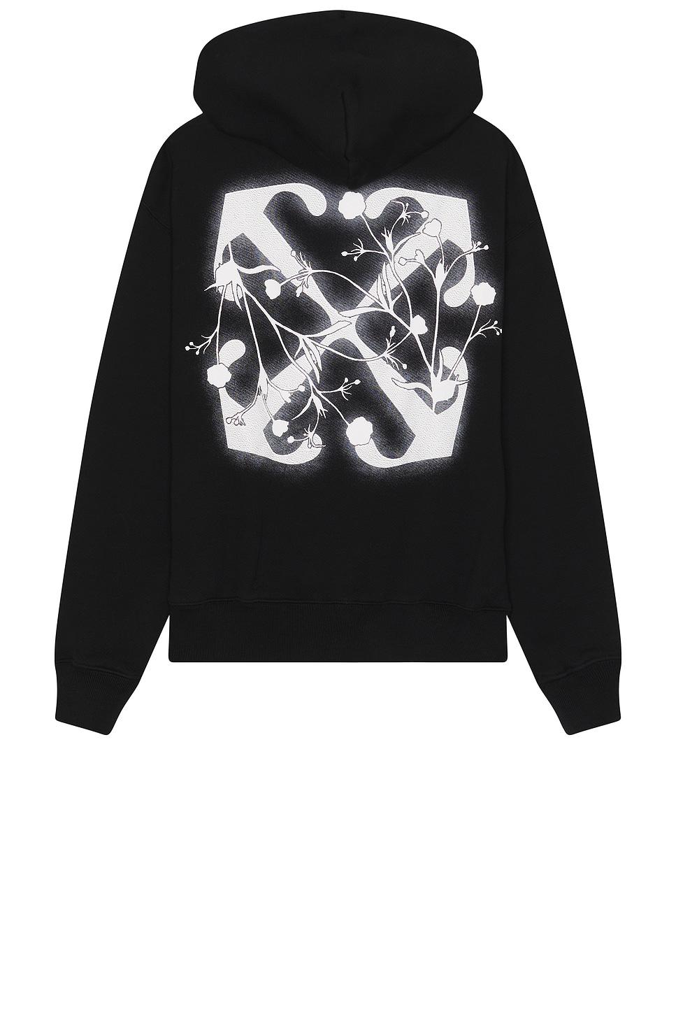 Off-White c/o Virgil Abloh Flower Arrow Skate Hoodie in Black for