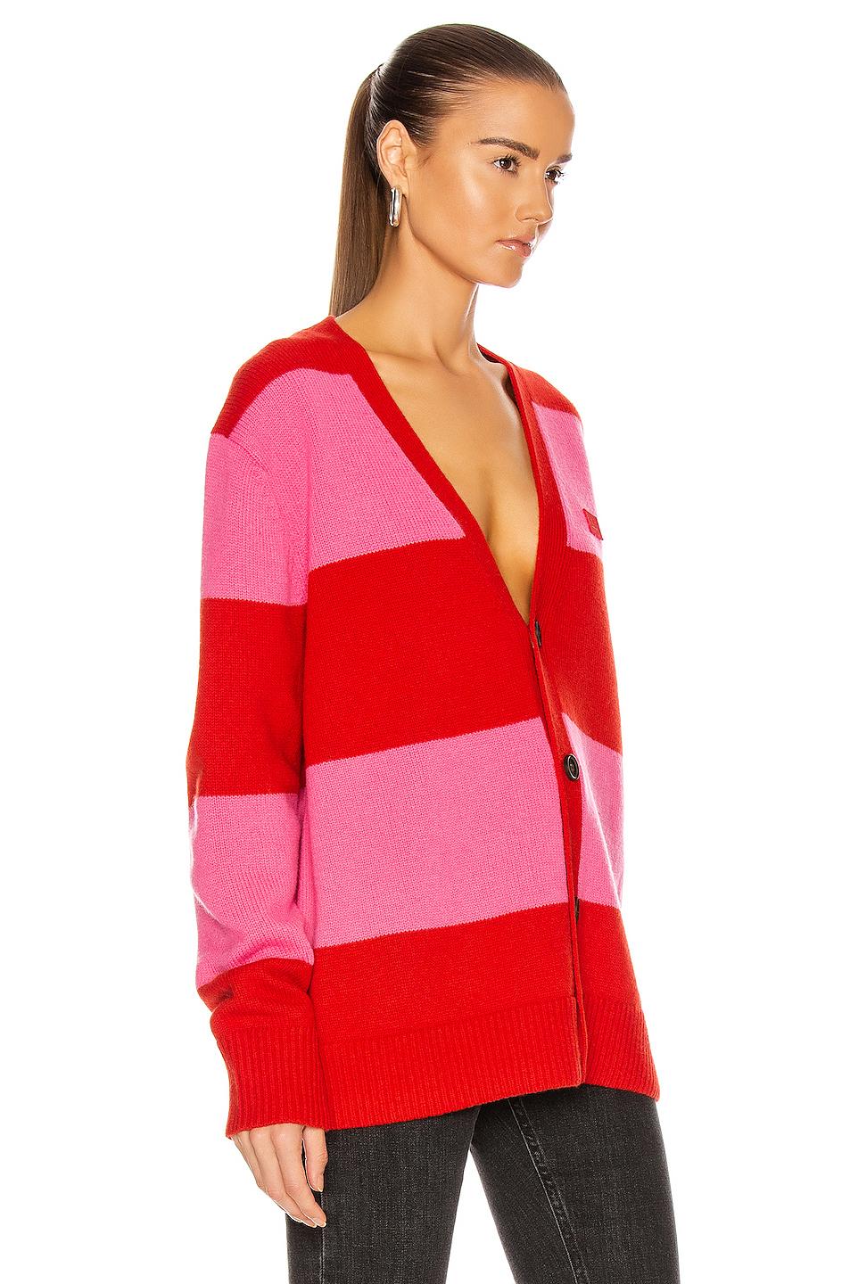Acne Studios Wool Kimano Block Stripe 