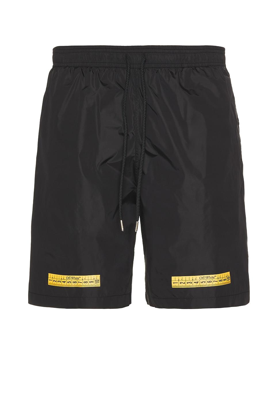 【送料&関税込】Off-White Beachwear In Black Polyamide Off-White c/o Virgil Abloh Beachwear and Swimwear for Men