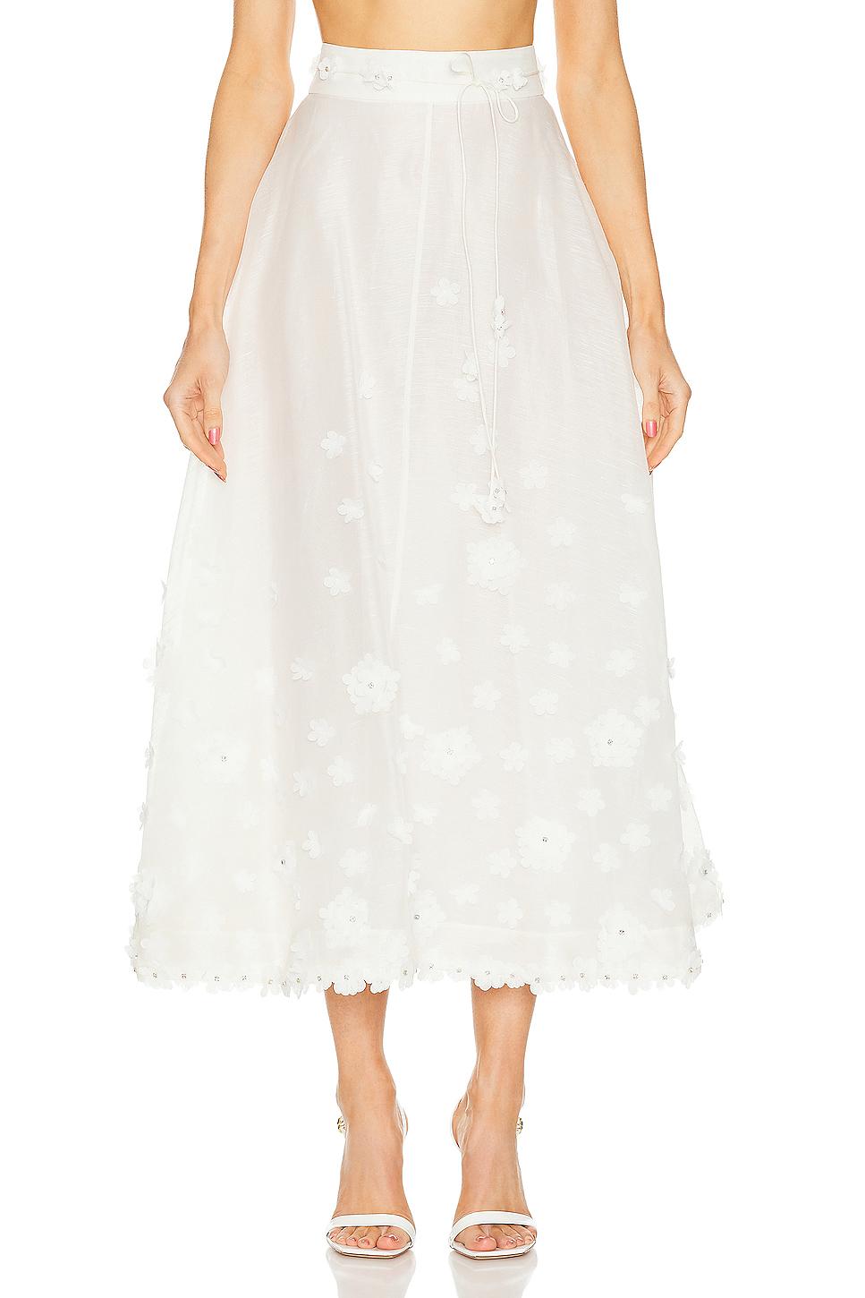 ZIMMERMANN Matchmaker Lift Off appliquéd blouse - White