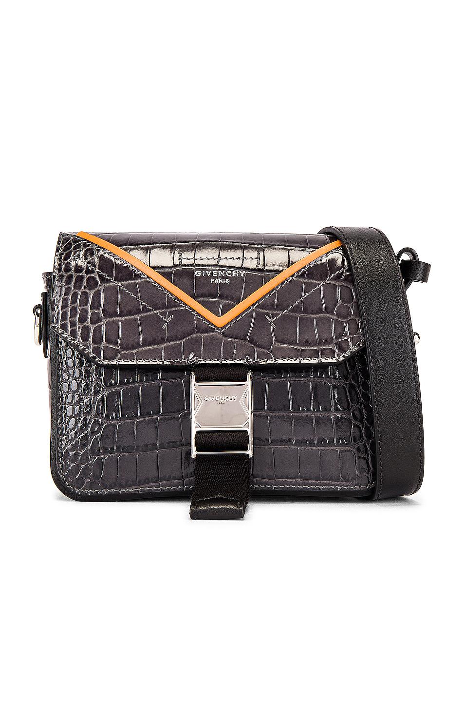 Givenchy Leather Cross Body Bag in Grey & Orange (Gray) for Men Lyst