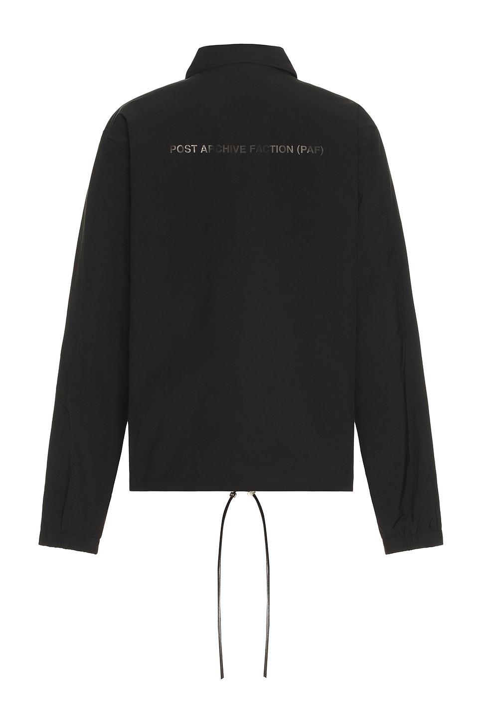 Post Archive Faction PAF 8.0 Coach Jacket Right in Black for Men
