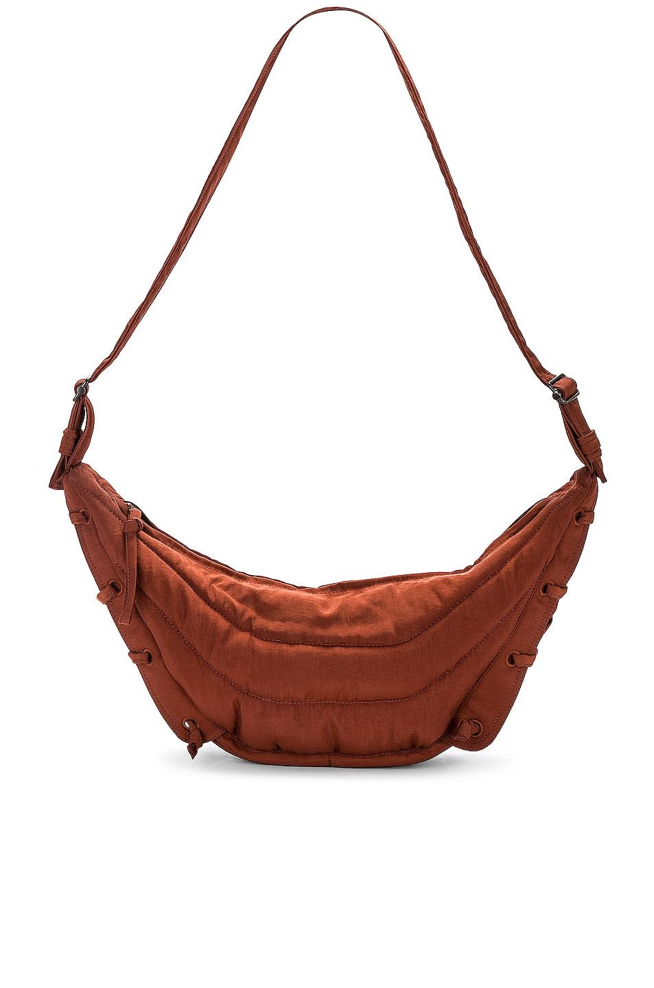 Lemaire Small Game Soft Bag in Brown Lyst