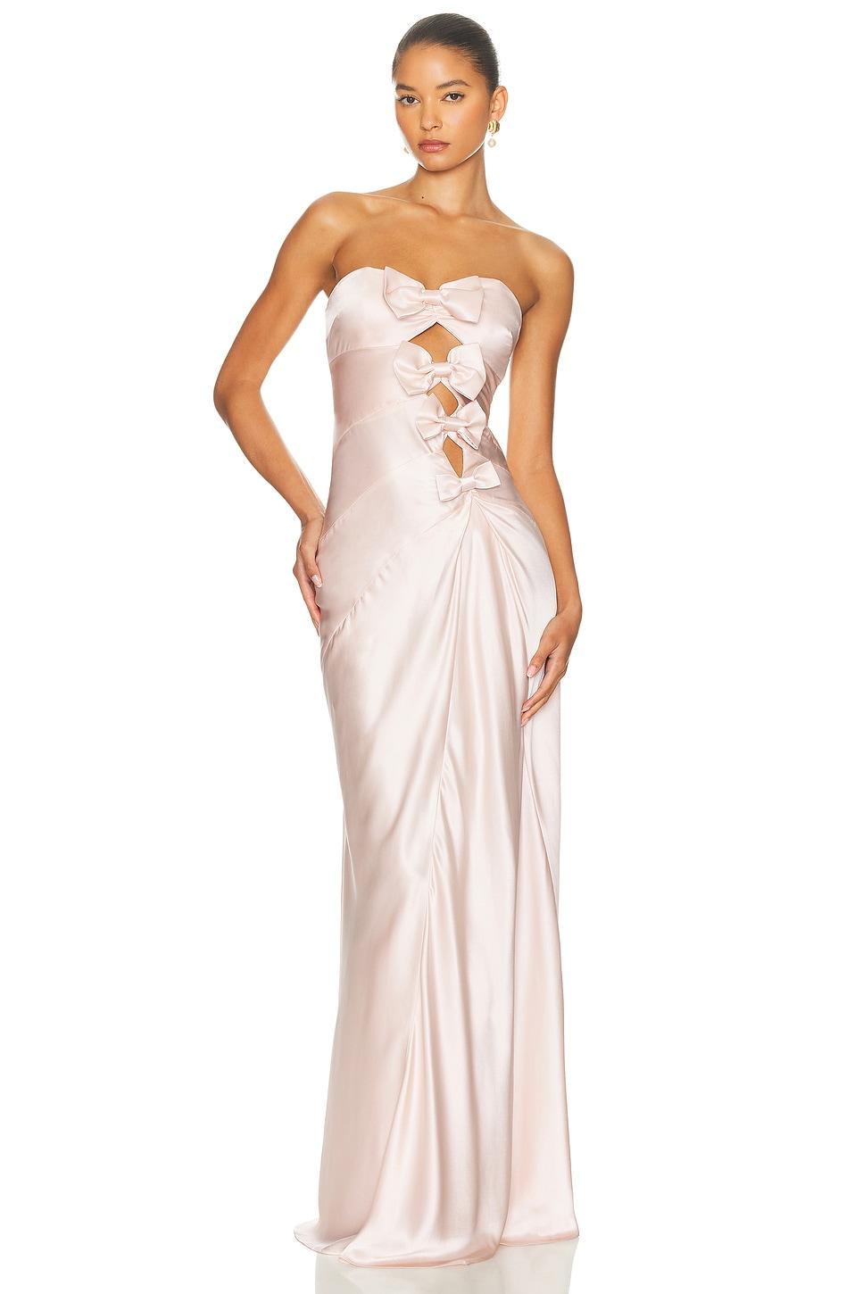 heavy satin mini dress helsa Helsa - Heavy Satin Strapless Mini Dress