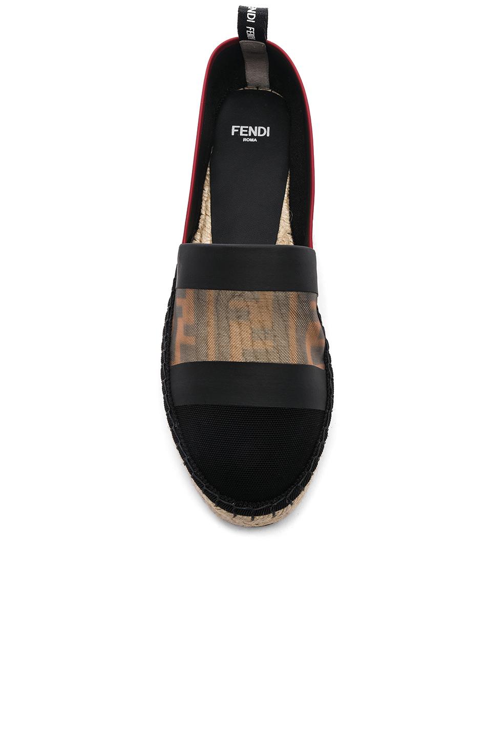 fendi mesh espadrilles