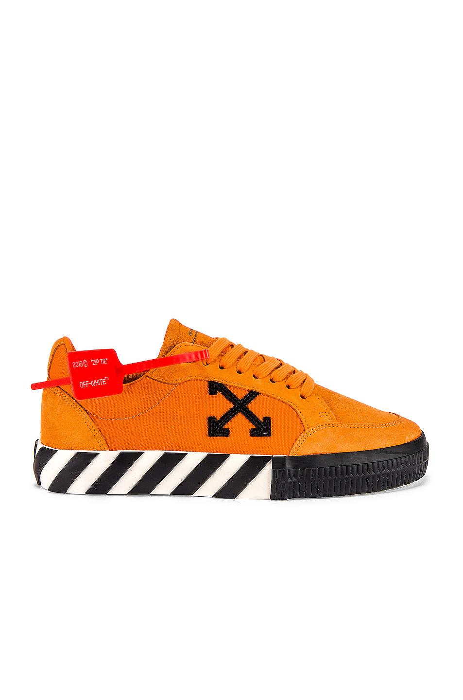 off white vulc low orange