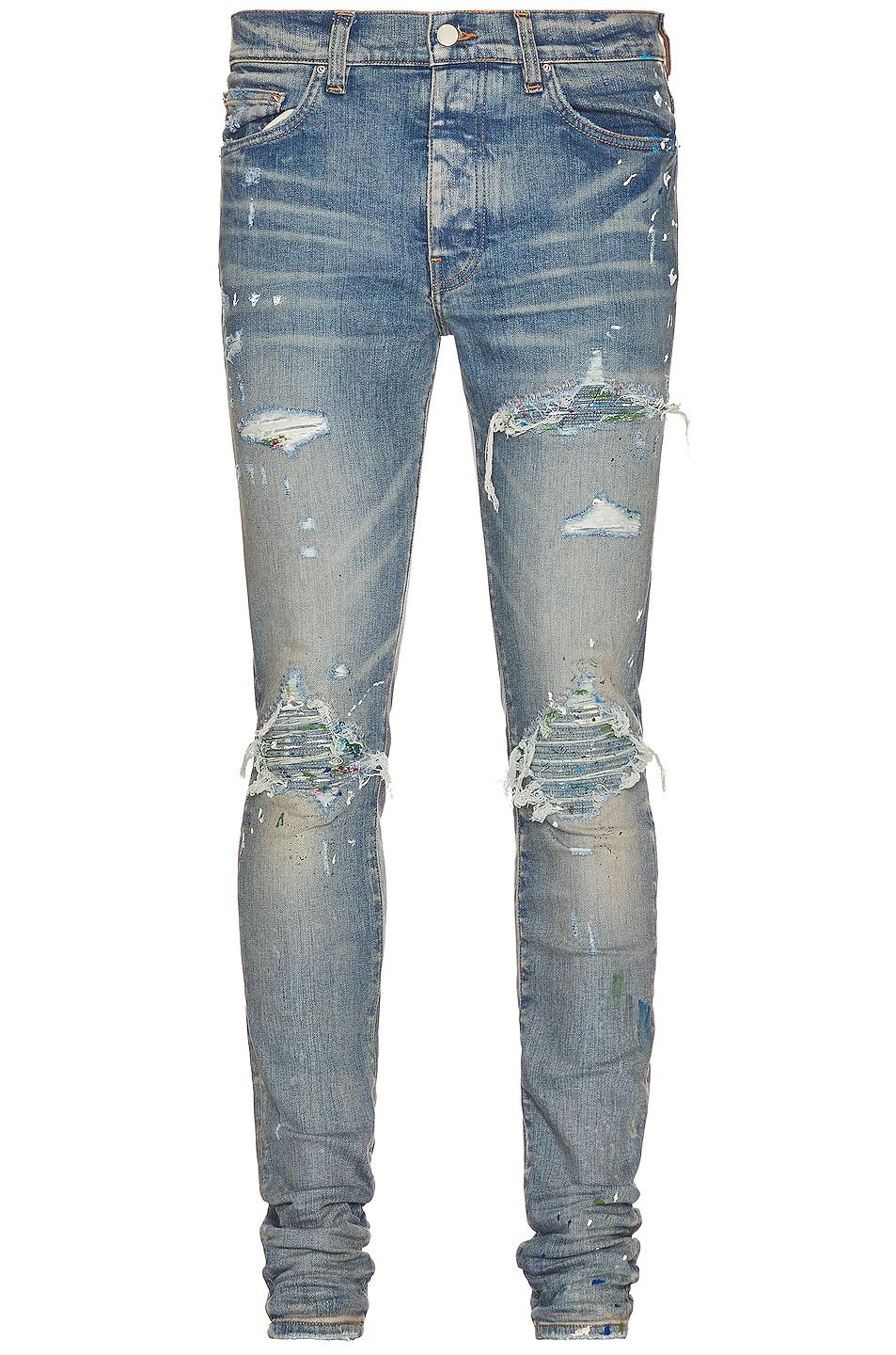 Amiri Paint Splatter Mx1 in Blue for Men Lyst