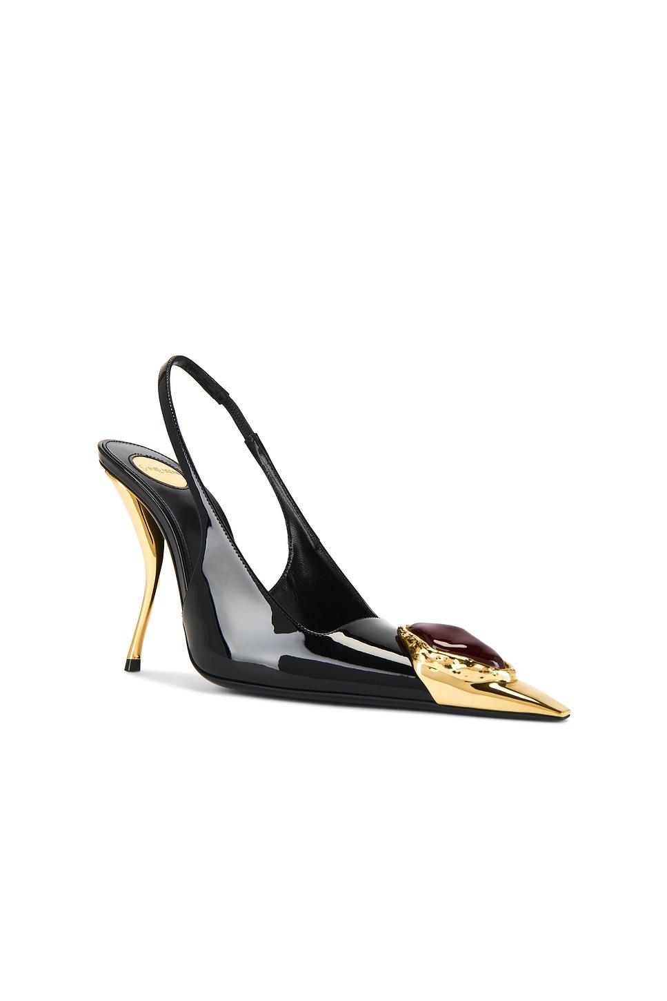パンプス SAINT LAURENT Black Leather Loulou Pumps Saint Laurent Black Leather Loulou Pumps | ModeSens