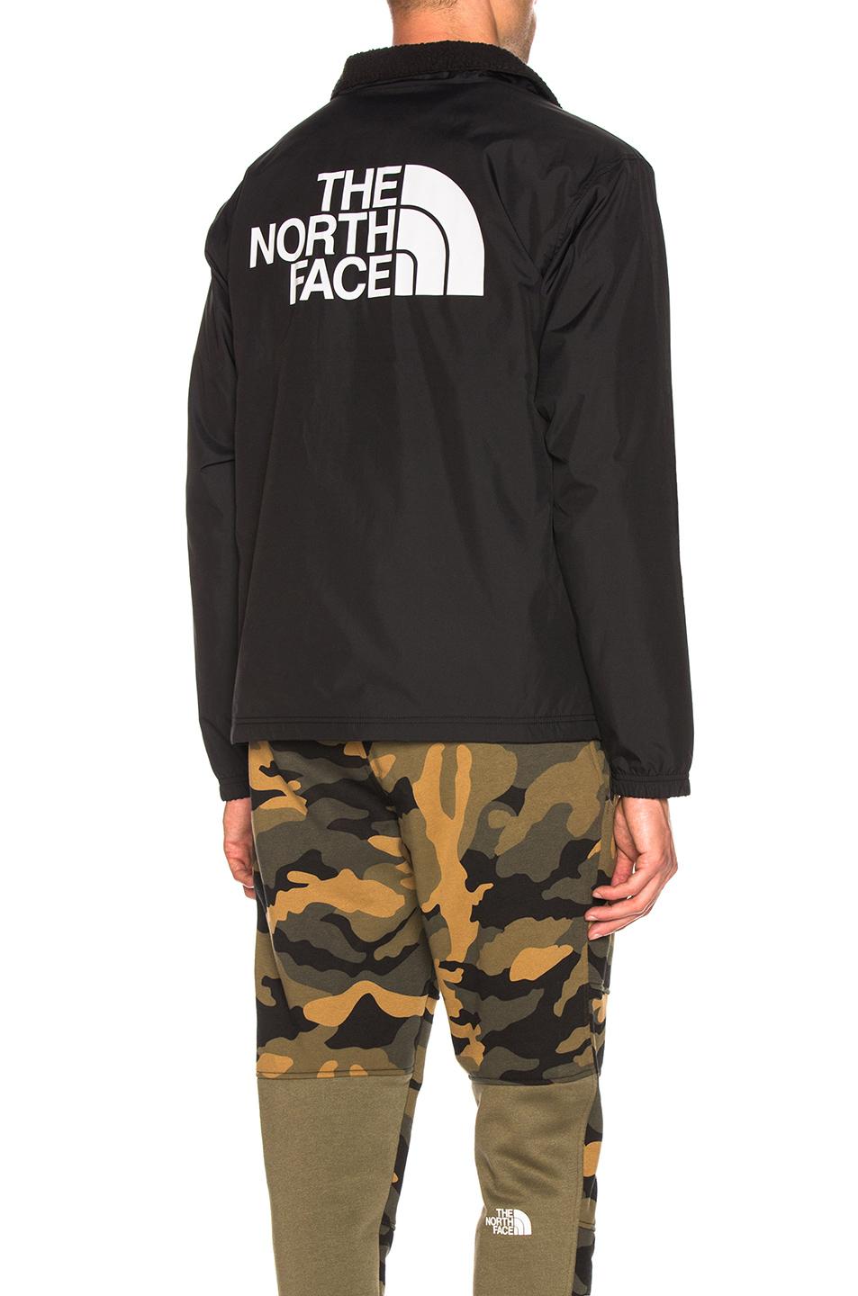 the north face men's telegraphic coaches shell jacket