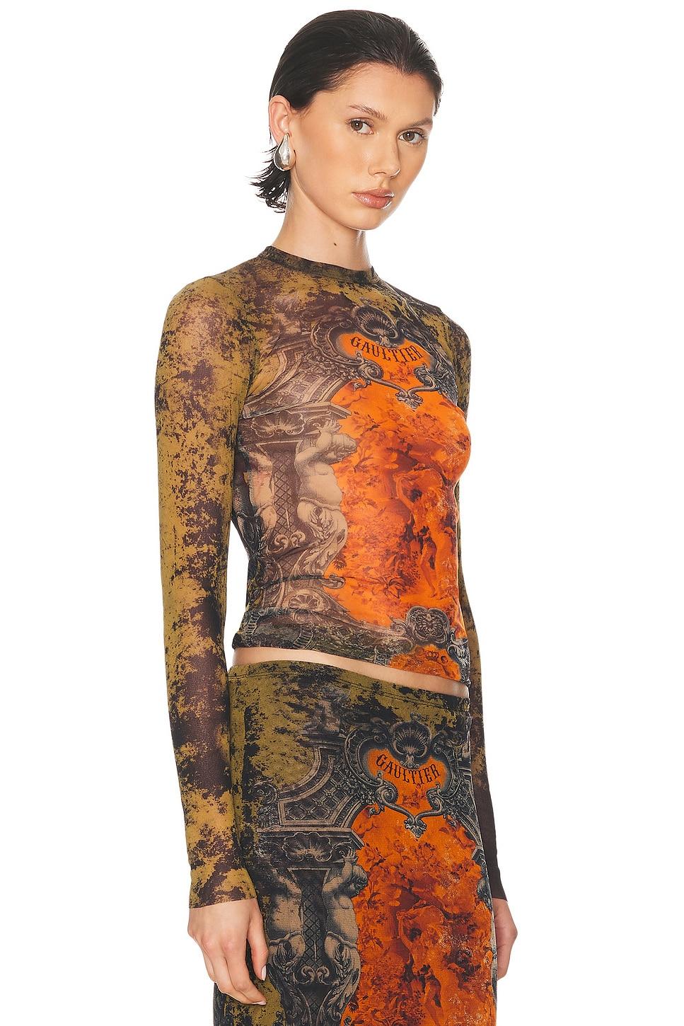 Orange Jean Paul Gaultier Tops for Women | Lyst