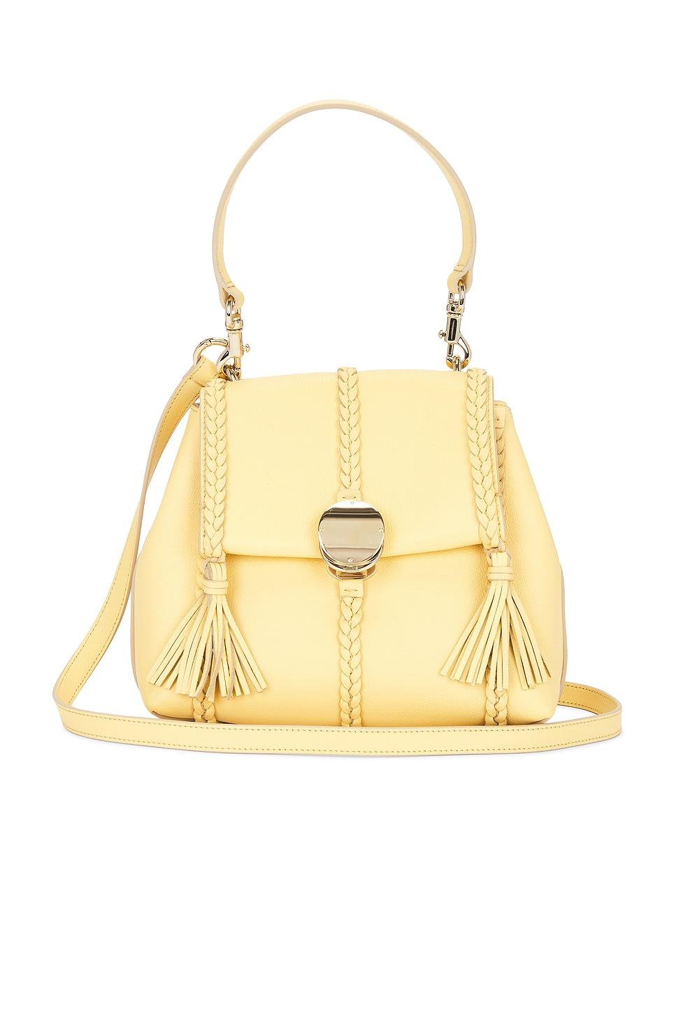 outlet【Chloe】Penelope☆Golden Yellow Mini ショルダーバッグ Chloé 'Penelope Mini' Shoulder Bag in Metallic | Lyst UK