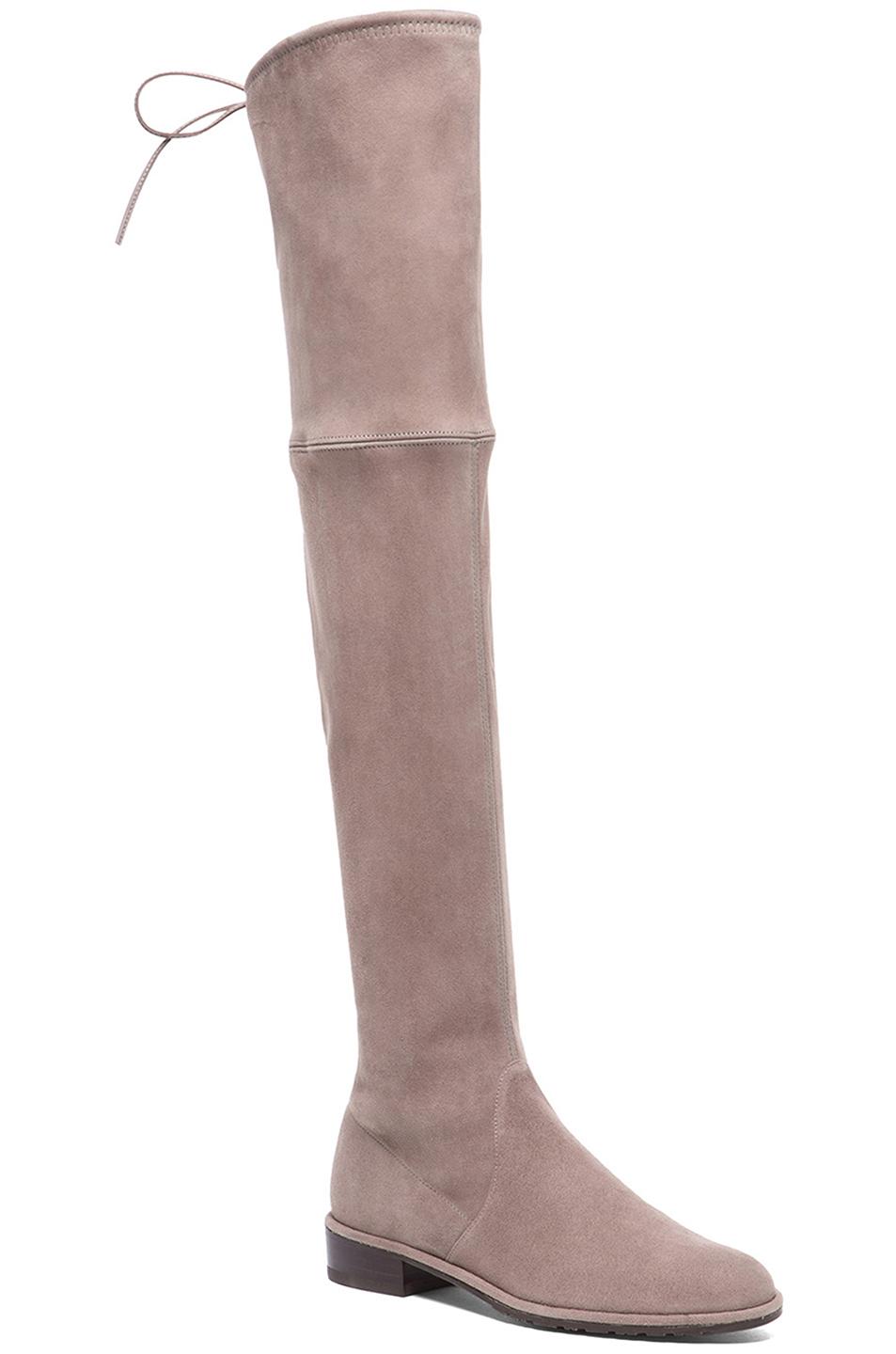 stuart weitzman low heel boots