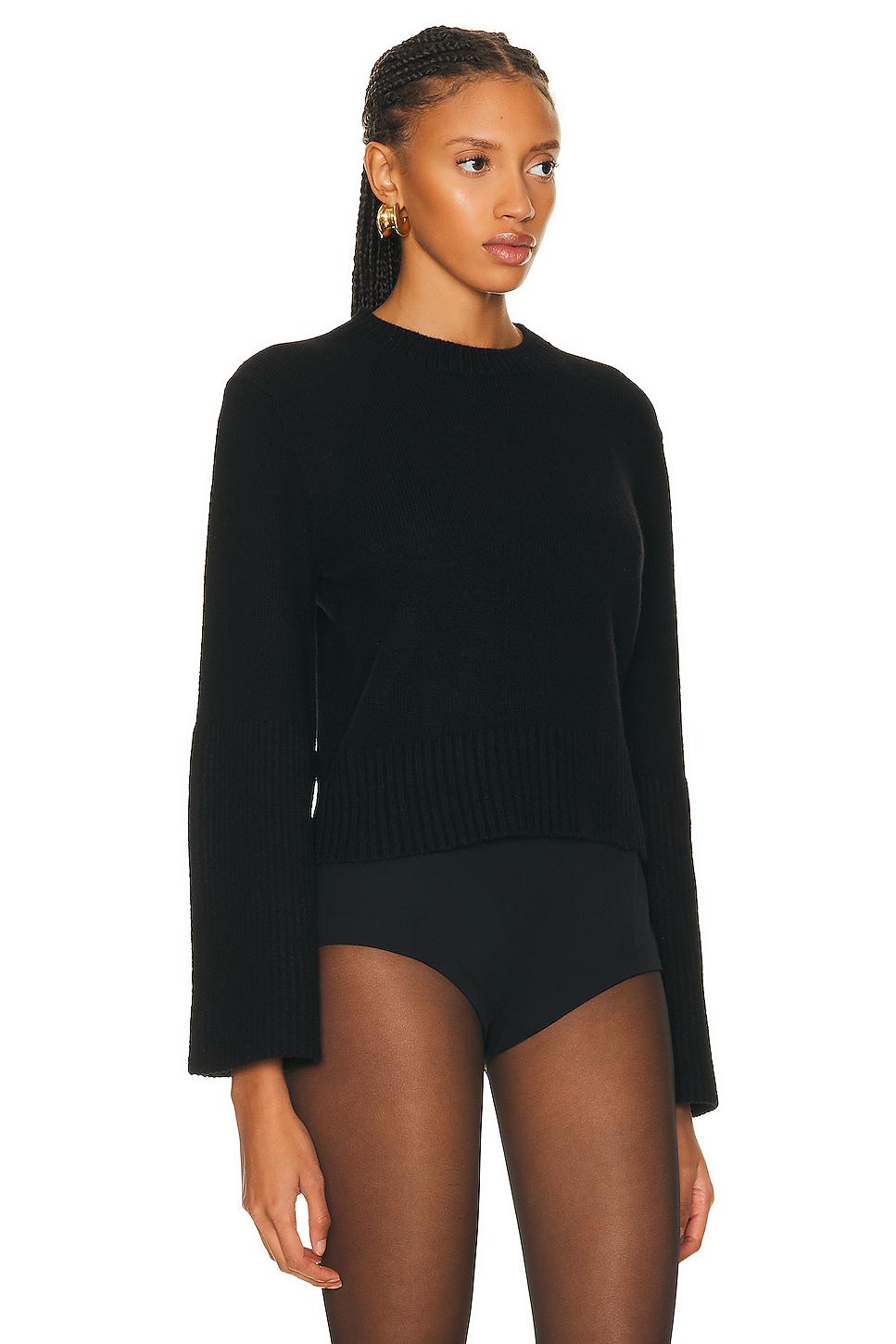 A.L.C. Clover Sweater in Black Lyst
