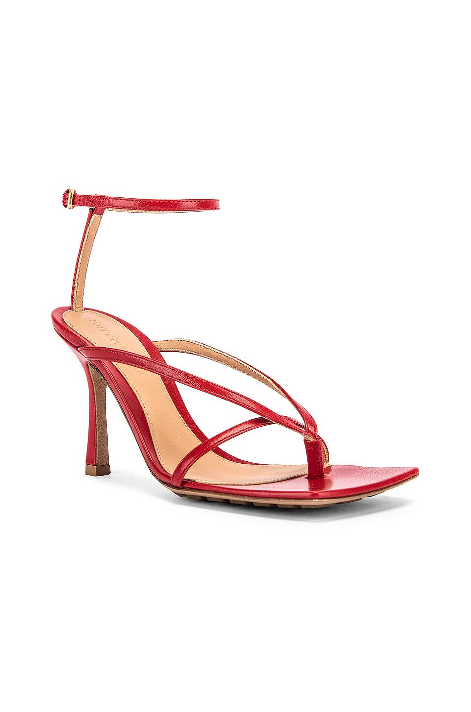 bottega fishnet heels
