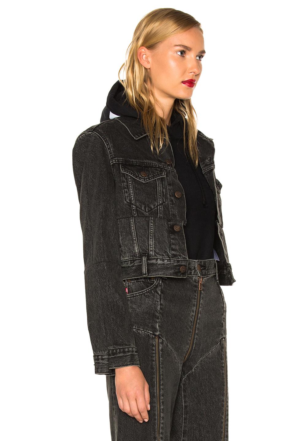 vetements levis denim jacket