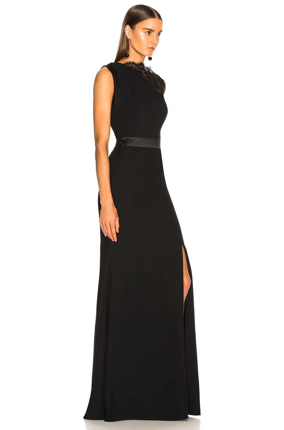 alexander mcqueen one shoulder dress