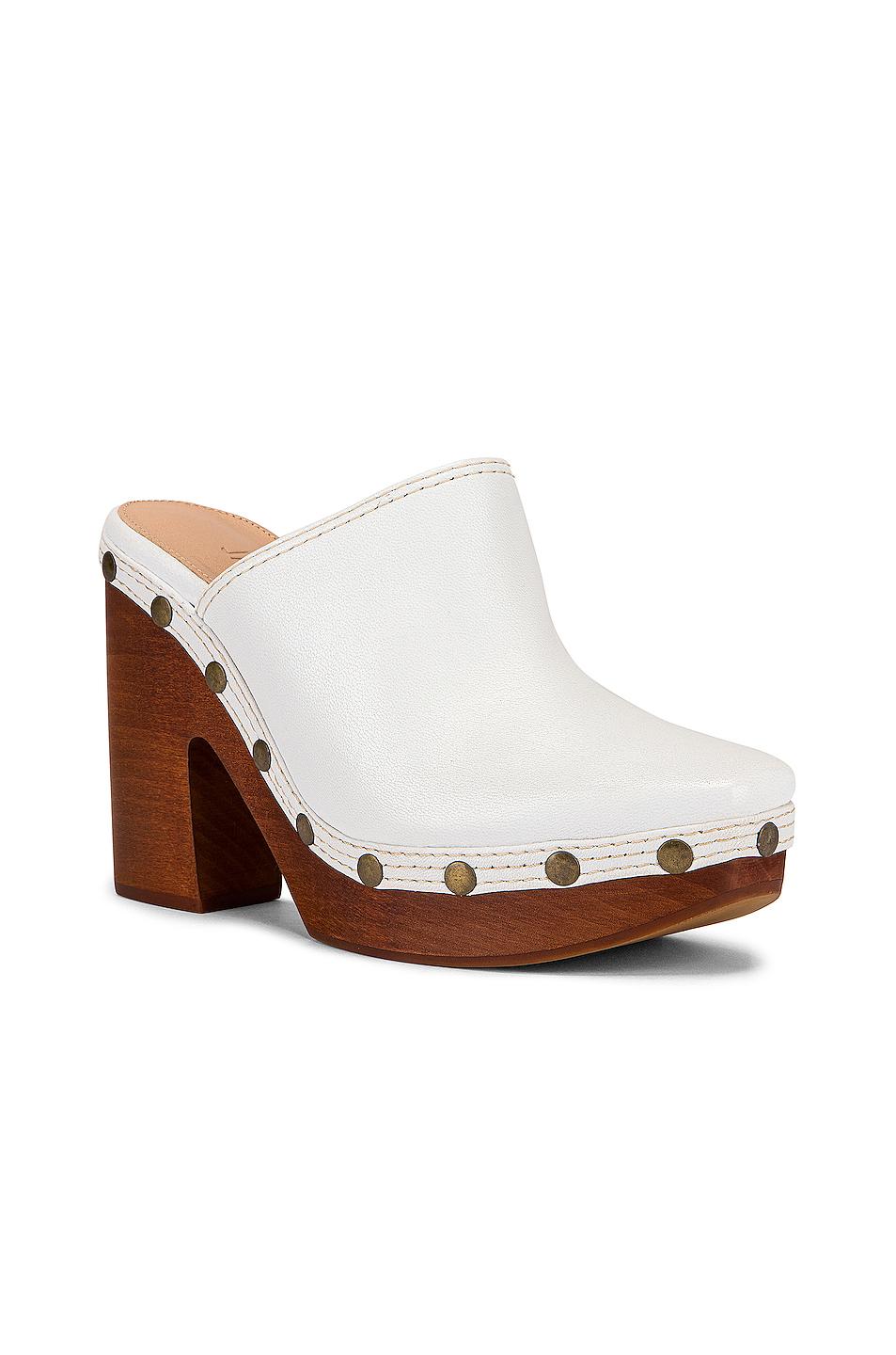 Jacquemus Leather Clog Mule in White - Lyst