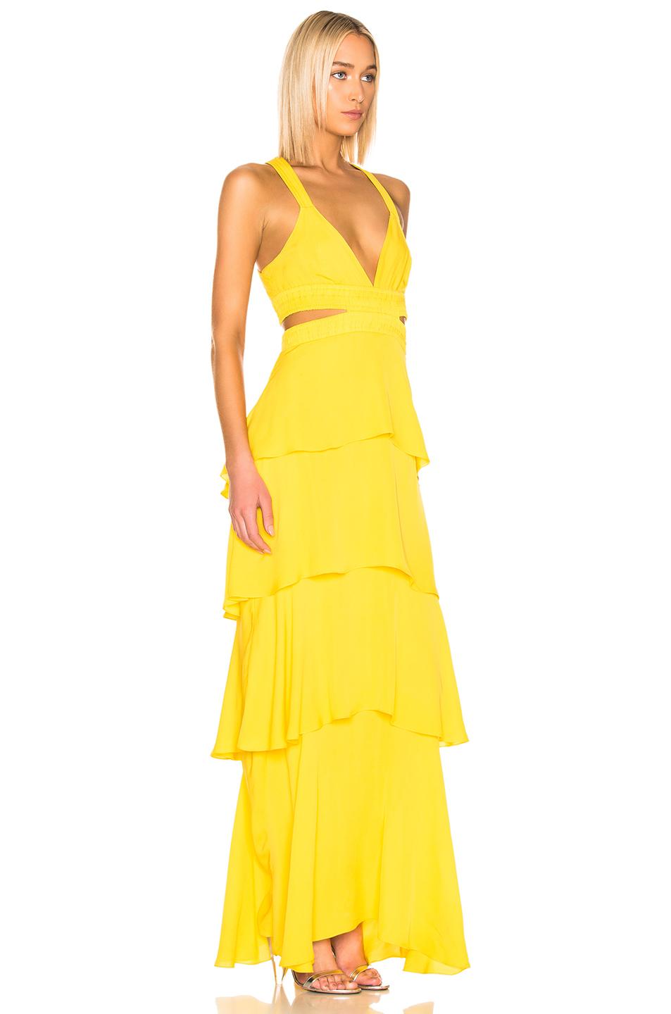 alc yellow dress