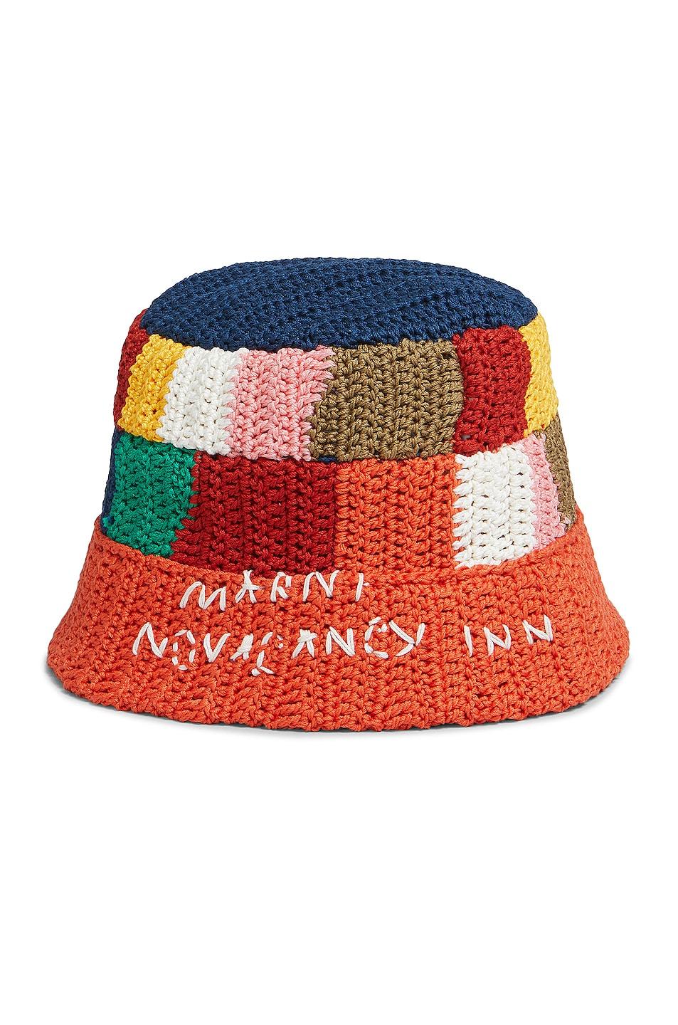 Marni X No Vacancy Inn Cable Hat In in Red | Lyst