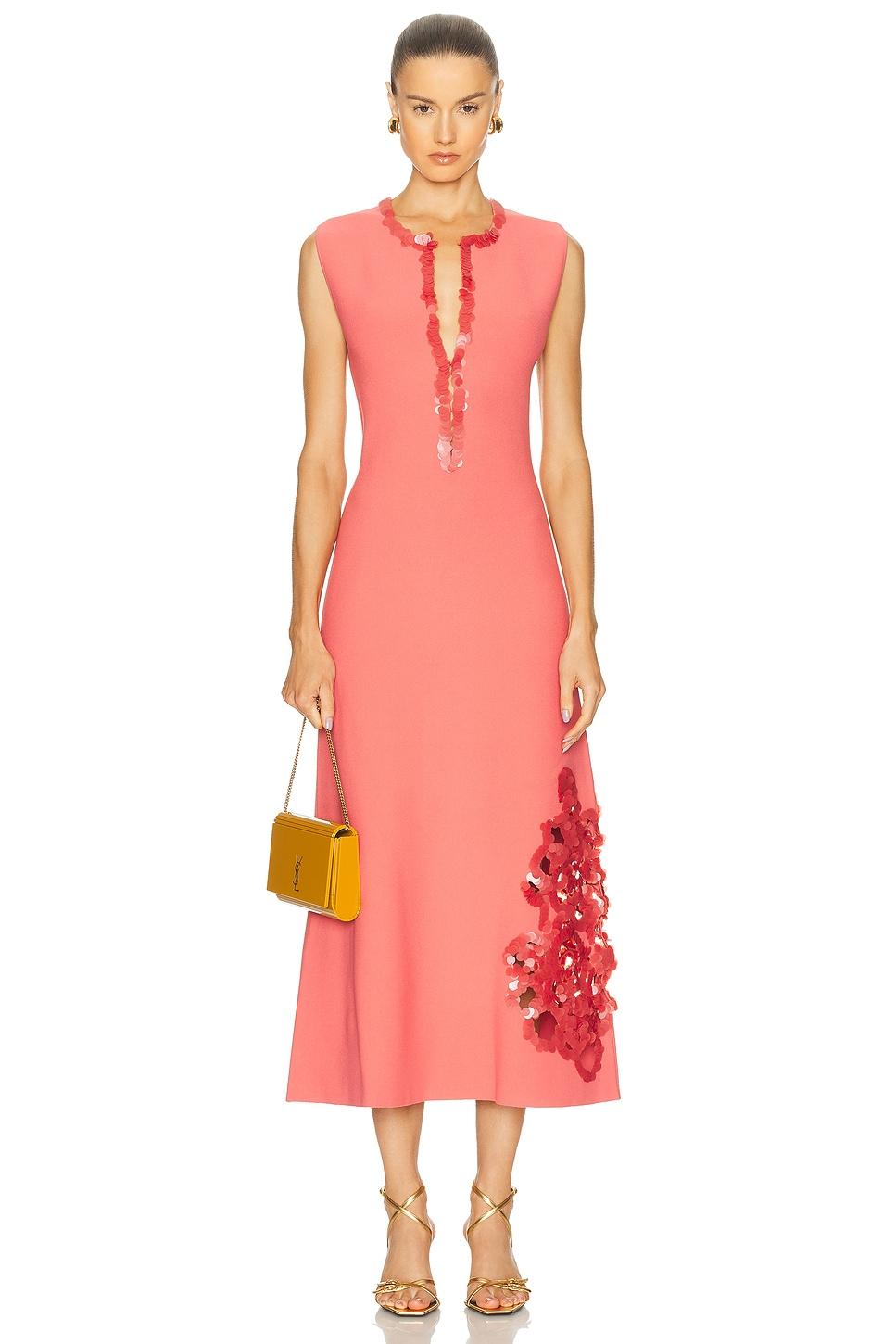 sachin and babi light blue dress Alexis Daksha Embroidered-Hem Dress main image 1