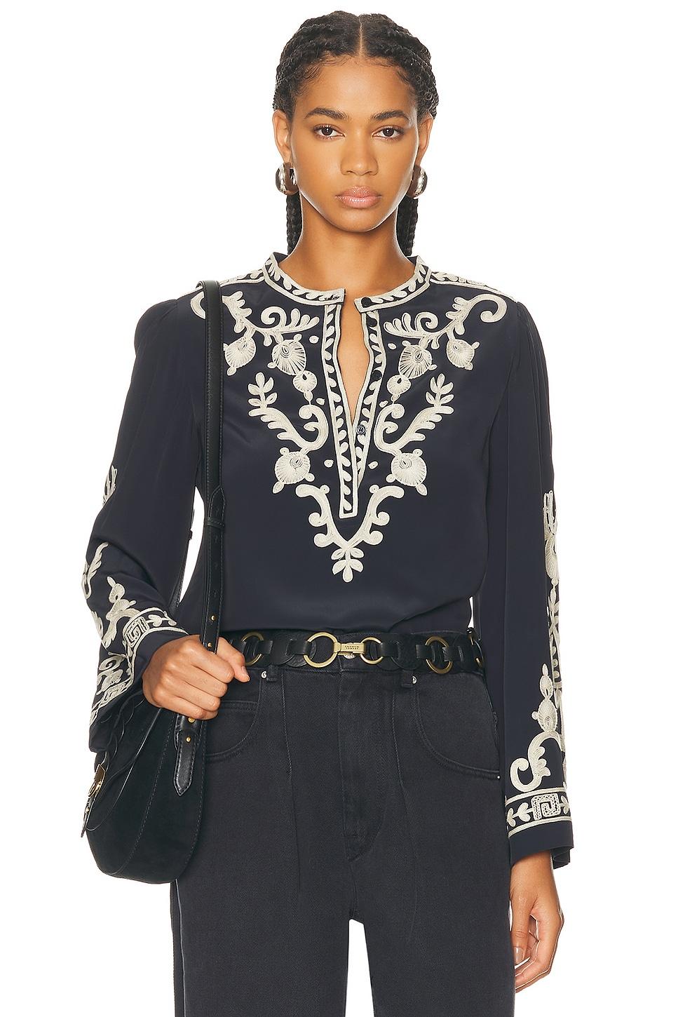 Tシャツ・カットソー Isabel Marant Long-Sleeved Lace Top Designer Tops & Shirts for Women | ISABEL MARANT Official
