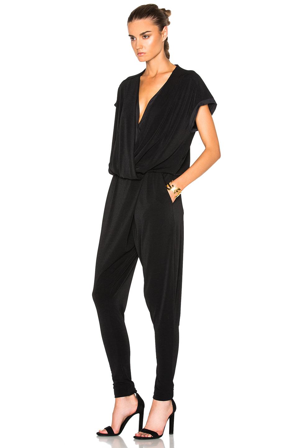 By Malene Birger Synthetic Alendria Jumpsuit in Black - Lyst