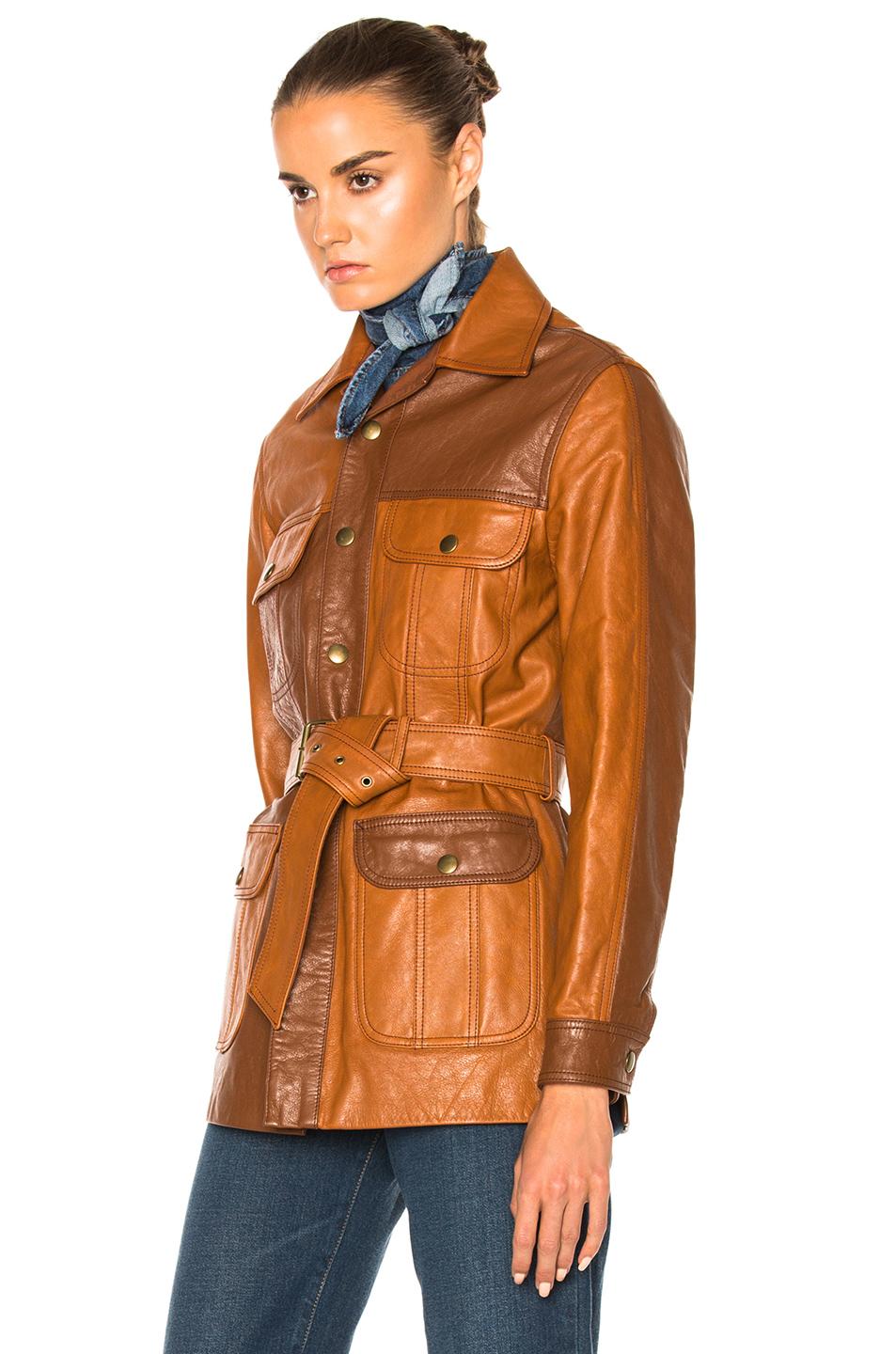 Chloé Nomadic Leather Jacket - Lyst