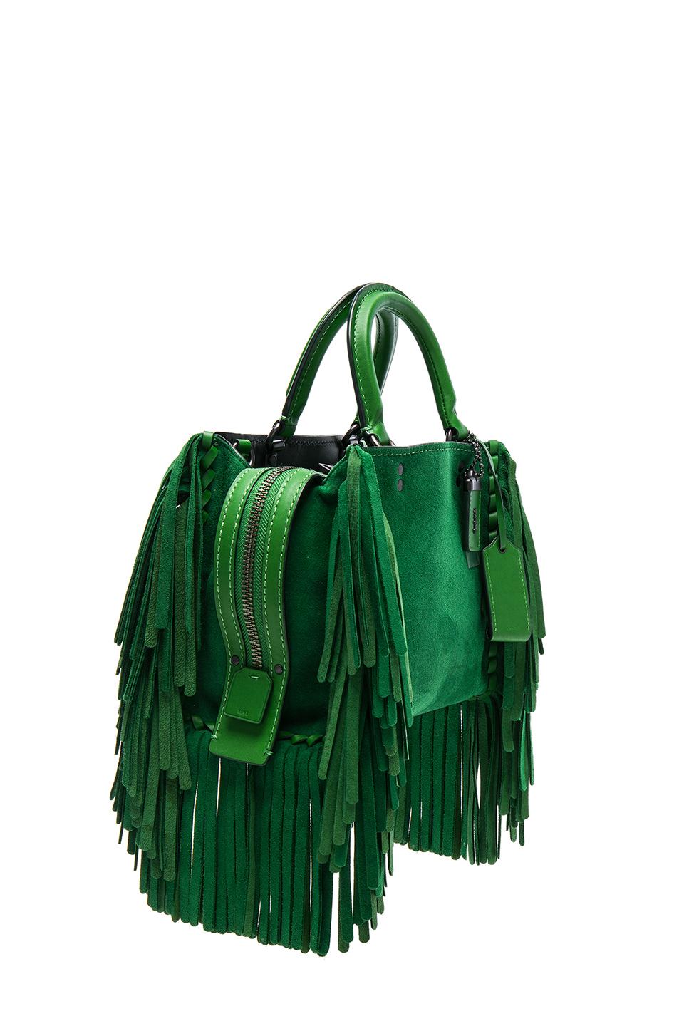 coach fringe purse