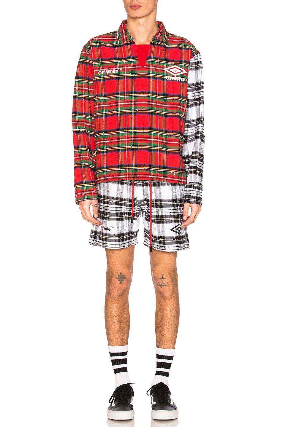 off white umbro jacket